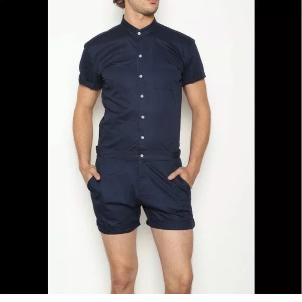 RomperJack Navy Romper